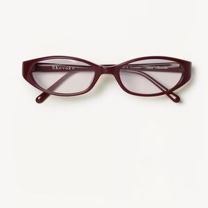 Shevoke Maroon Silon Bluelight Glasses